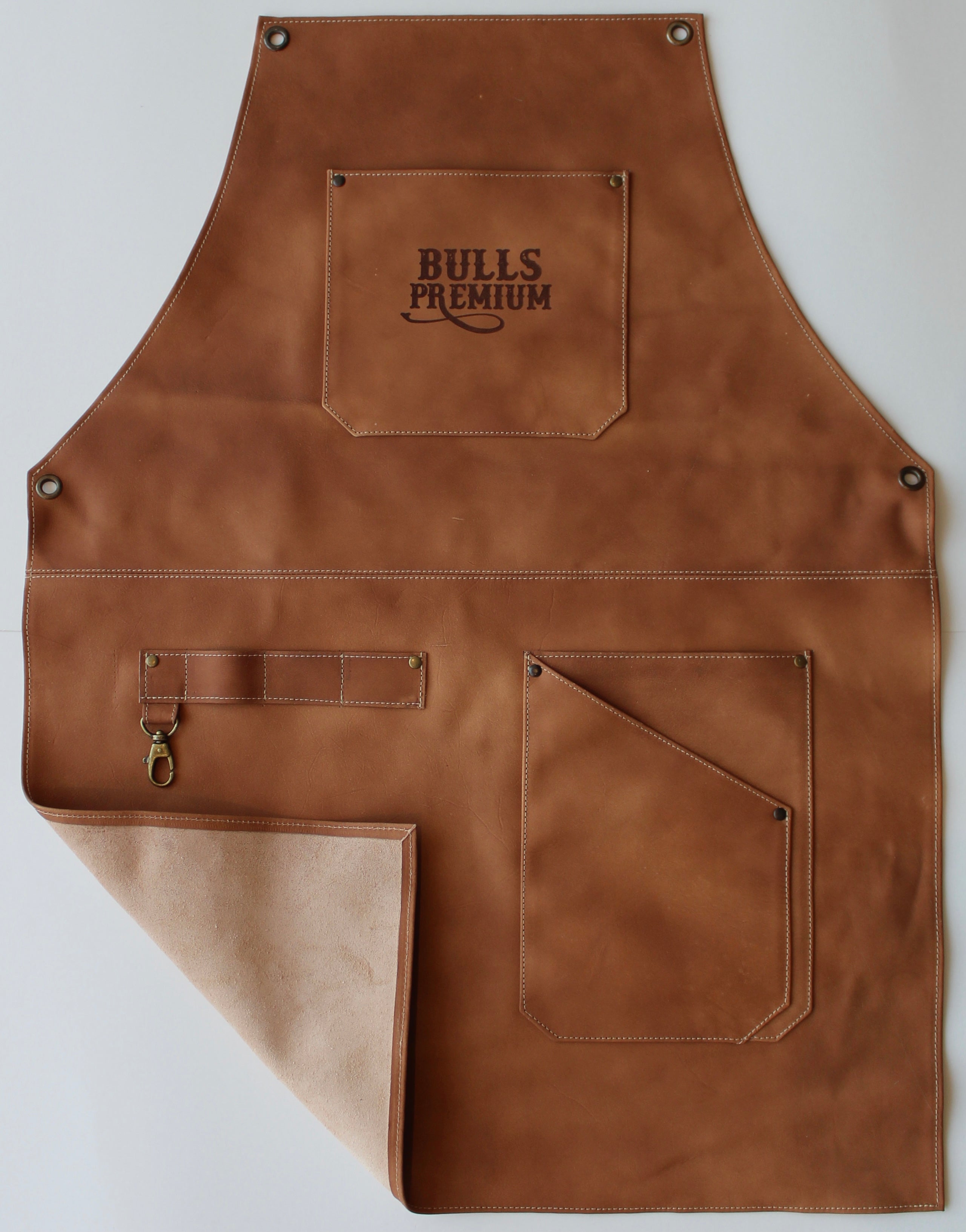 Hand Made 100% Leather Apron Raw